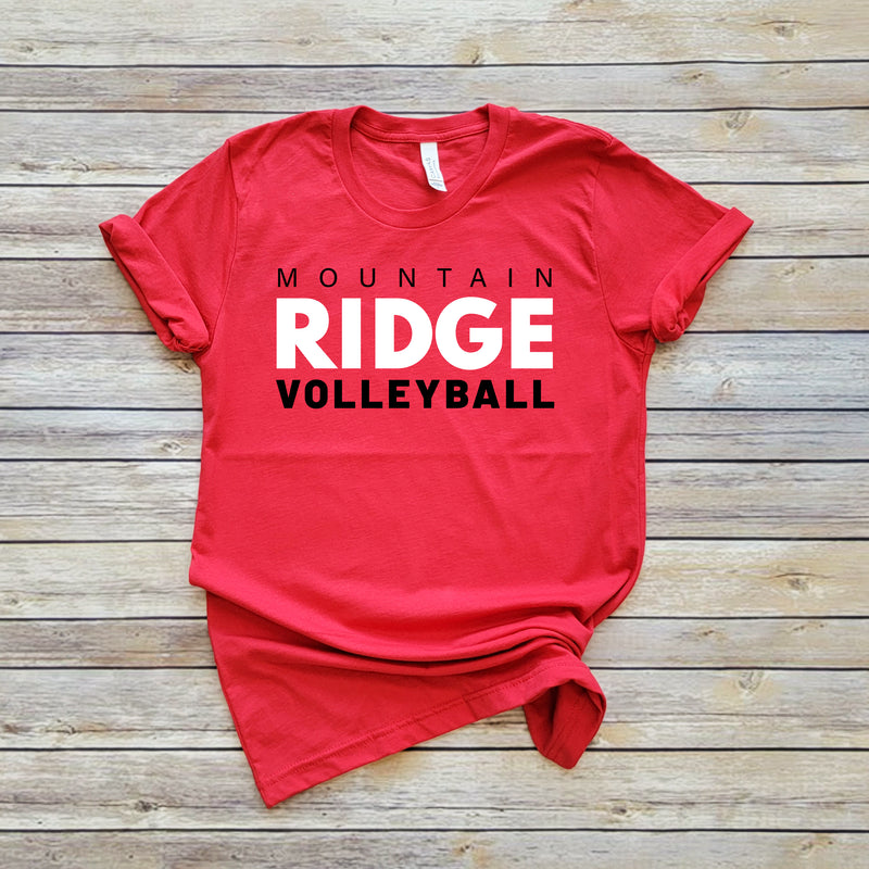 RIDGE VOLLEYBALL TEE | 3 COLOR OPTIONS